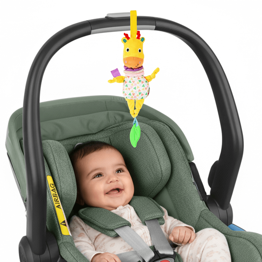 Nuluv Jittery Musical Moo Soft Toy 22 cm Multicolour