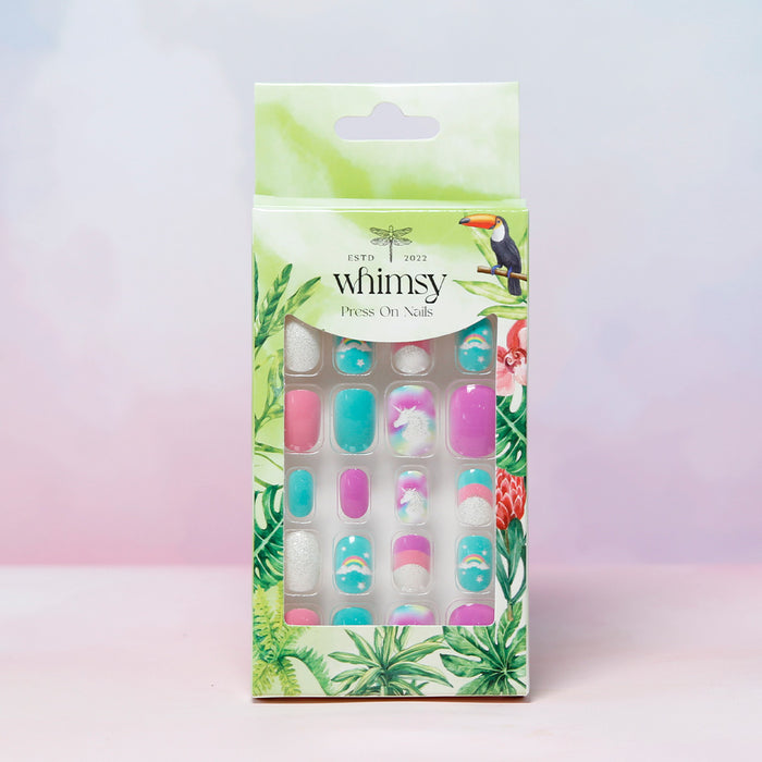 Whimsy Unicorn Press ON Nails