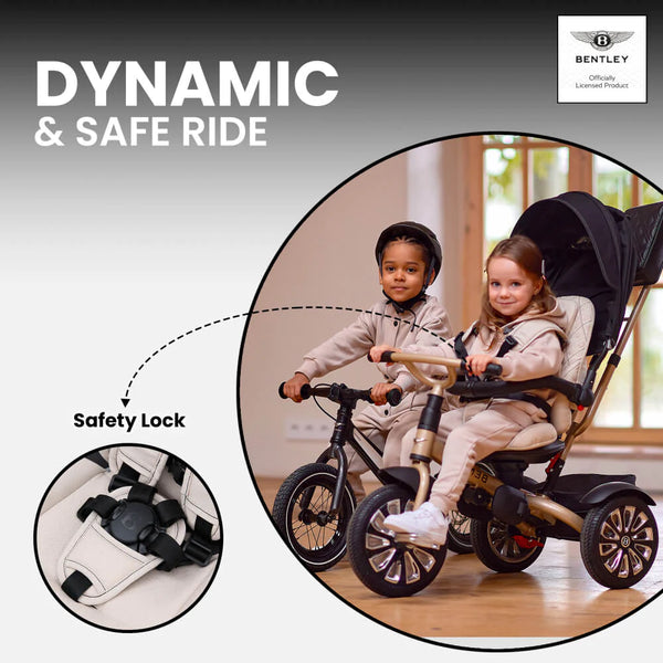 Bentley 6-In-1 Baby Stroller - Gold