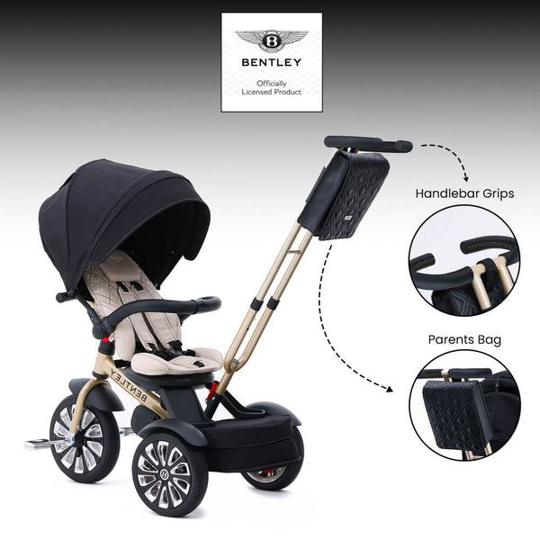 Bentley 6-In-1 Baby Stroller - Gold