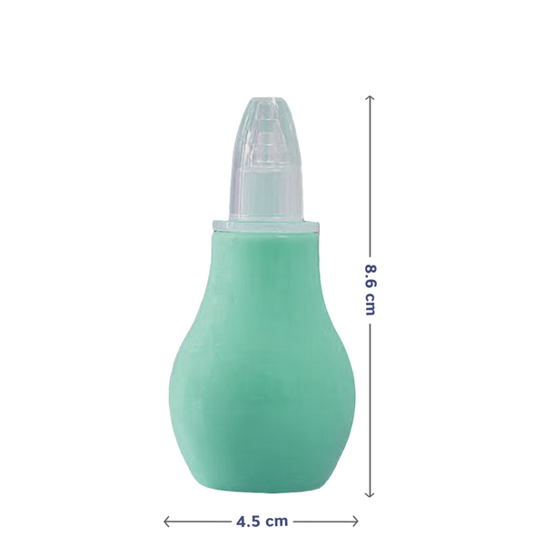 Hopop Soft Tip Baby Nose Cleaner Gentle & Safe Nasal Aspirator Green