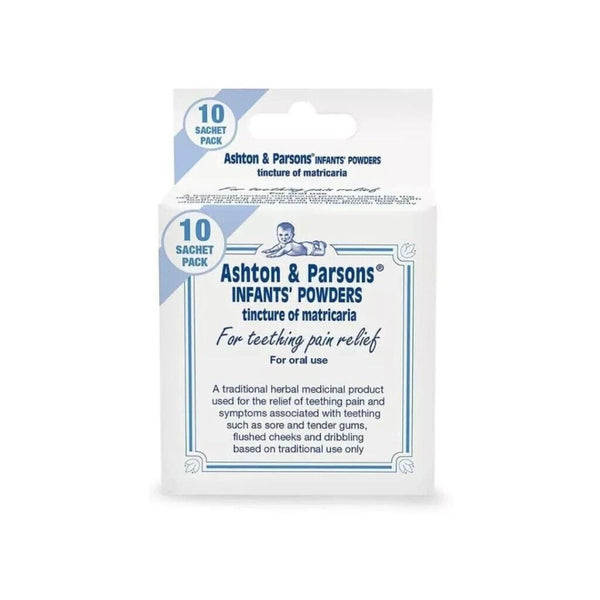 Ashton & Parsons Powders for Teething Relief – 10 Sachets