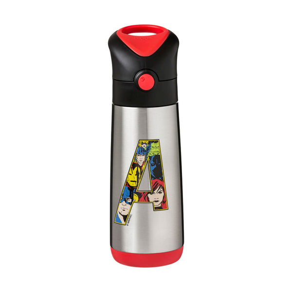 B Box Insulated Drink Bottle Sipper 500 Ml - Marvel Avengers