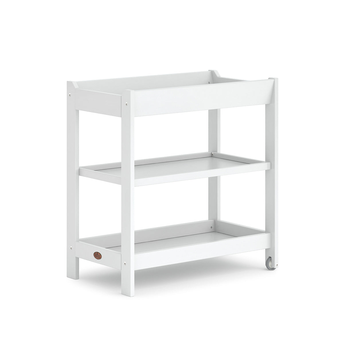 Boori 3 Tier Changer – Barley White | Baby Change Table with Storage