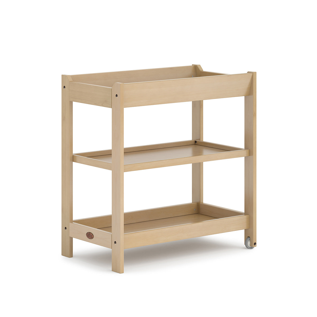 Boori 3 Tier Changer – Almond | Baby Change Table with Storage