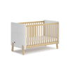 Boori Natty Cot Bed - White & Natural