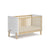 Boori Natty Cot Bed - White & Natural