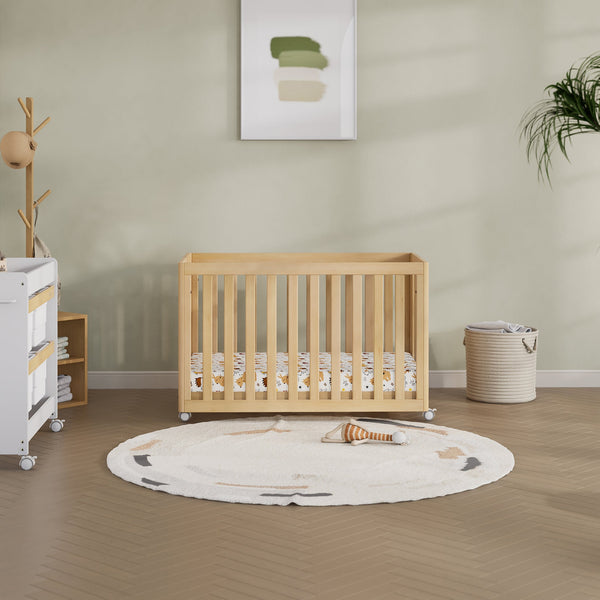 Boori Turin Compact Baby Cot - Natural