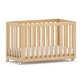 Boori Turin Compact Baby Cot – Almond | Newborn to 3 Years