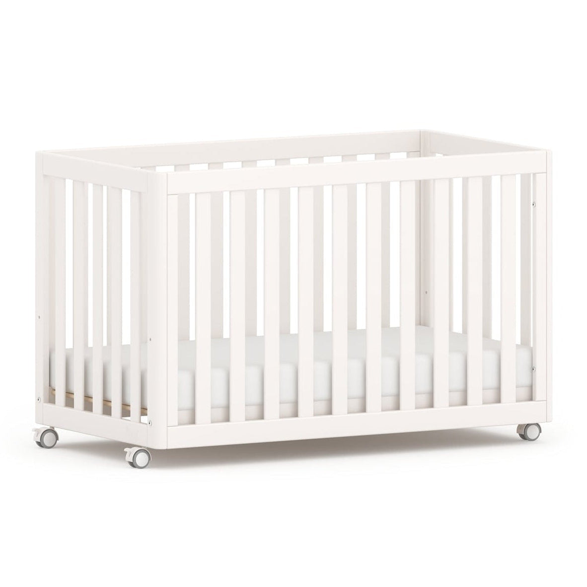 Boori Turin Compact Baby Cot – Barley White | Newborn to 3 Years