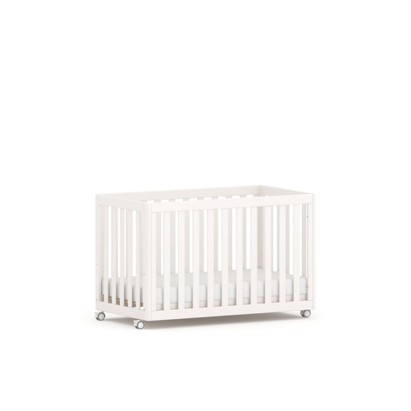 Boori Turin Compact Baby Cot - White