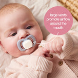 b.box Glow Silicone Pacifiers Pack of 2 (0–6M) – Sky & Sage