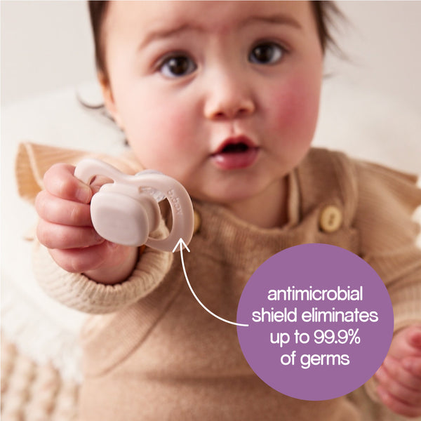 B Box Silicone Pacifiers Pack Of 2 (6-18M) - Ocean + Sky