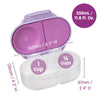 b.box Leakproof Snack Box 350 ml β Blush Crush Pink