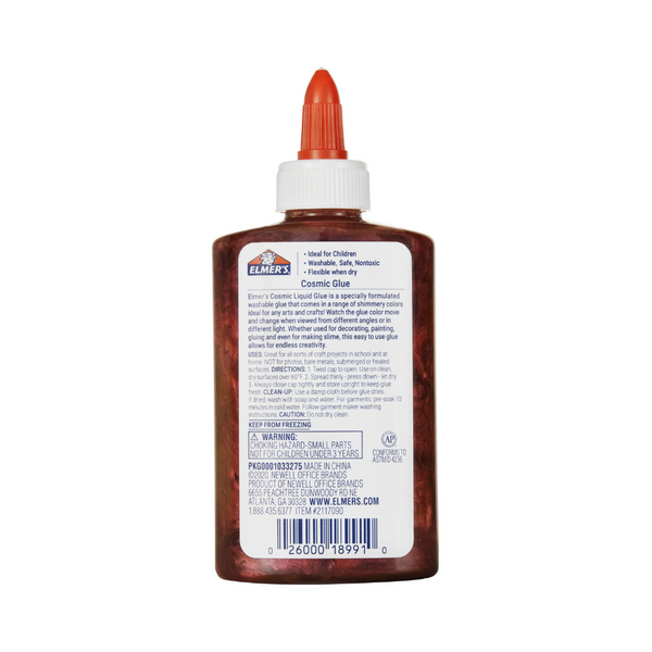 Elmers Cosmic Glue Red And Orange