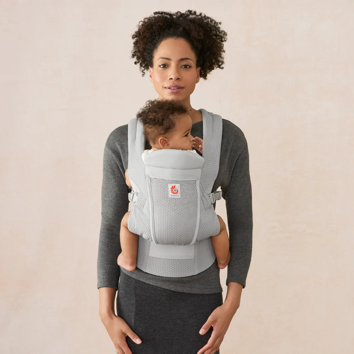 Ergobaby Omni Lite Baby Carrier Mesh 0-24 Months Pearl Grey