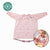 Bibado Long Sleeve Coverall Weaning Bib - Unicorn pink