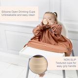 Bibado Sippit Silicone Open Training Cup – Fawn, Pack of 2 | 35 ml | 6 Months+