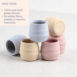 Bibado Sippit Silicone Open Training Cup – Fawn, Pack of 2 | 35 ml | 6 Months+