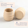 Bibado Sippit Silicone Open Drinking Cup Fawn Pack of 2