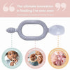 Bibado Dippit Multi stage Baby Weaning Spoon and Dipper Fawn - Pack of 2