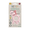 Teether BiBaDo Dotty the Dinosaur Silicone Teether 9 x 2 x 1 cm Blush