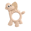 Bibado Dotty The Dinosaur Silicone Teether Fawn