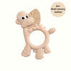 Bibado Dotty The Dinosaur Silicone Teether Fawn