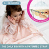Bibado Long Sleeve Coverall Weaning Bib Peppa Pig Pink
