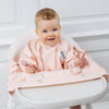 Bibado Long Sleeve Coverall Weaning Bib Peppa Pig Pink
