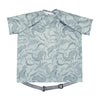 Bibado Short Sleeve Coverall Weaning Bib 6-36 Months Little Loader Grey