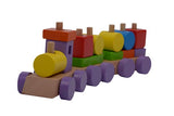 Hilife Train with Stackable Blocks 15 Pieces 3Y+ Multicolor