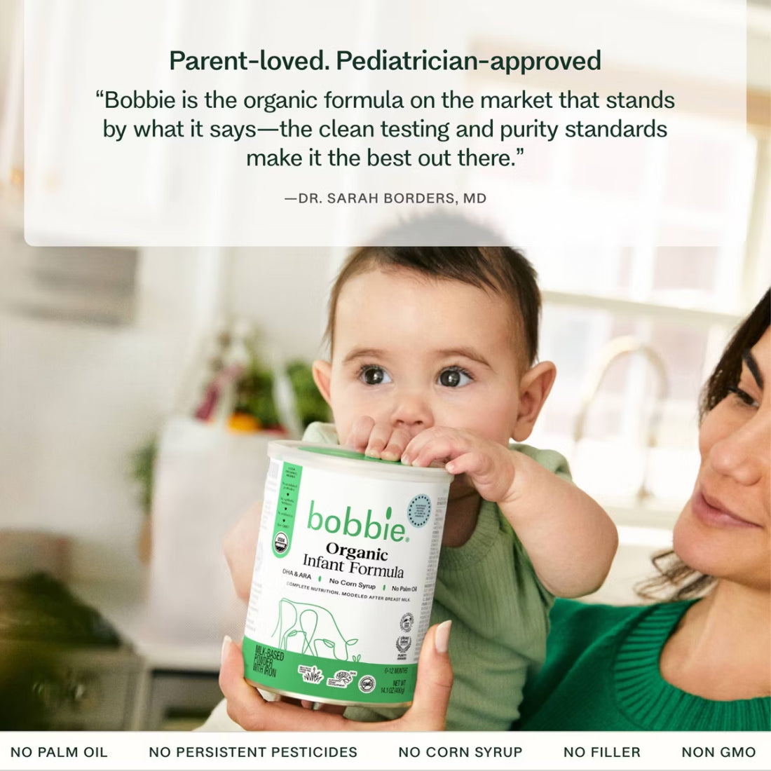 Bobbie Organic Infant Formula 0-12 Months 400g