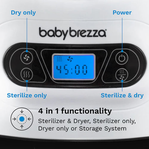 Baby Breeza One Step Baby Bottle Sterilizer and Dryer - Electric steam sterilizer