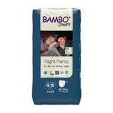 Bambo Nature Dreamy Night Pants Large – 8–15 Years, 35–50 kg, Pack of 10