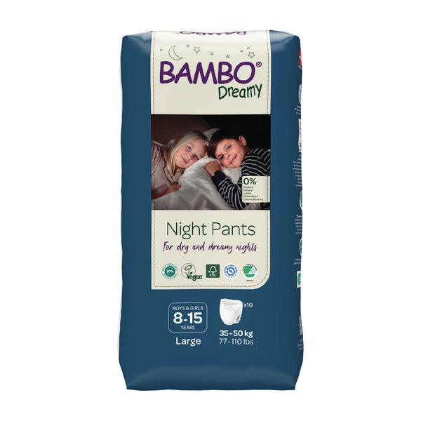Bambo Dreamy Night Unisex Pants For Dry And Dreamy Nights (8-15 Years 35-50 Kgs)
