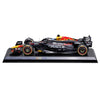 Bburago 2024 Oracle Red Bull Racing Car With Acrylic Box#1 Max Verstappen 1/24