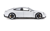 Bburago Porsche Taycan Turbo S 1:24 Die-Cast Model – White