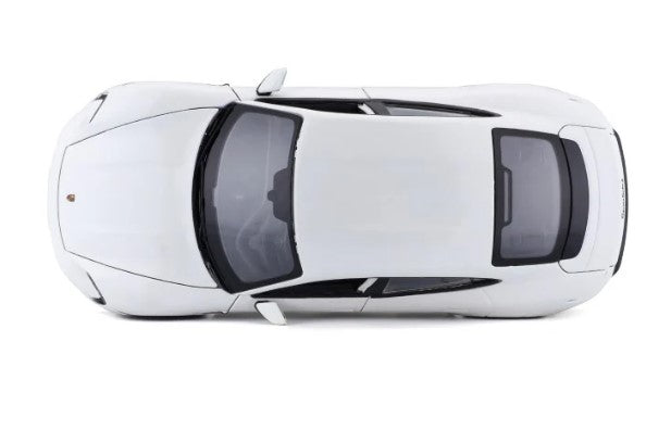 Bburago Porsche Taycan Turbo S 1:24 Die-Cast Model – White