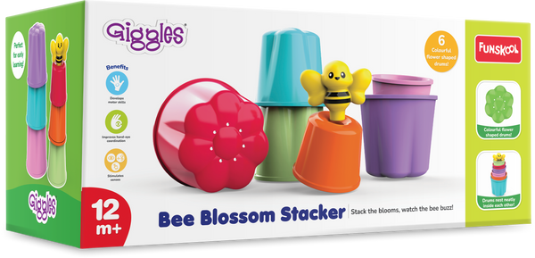 Giggles Bee Blossom Stacker12+