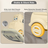R For Rabbit Rock N Ride 3-in-1 Balance Board, Ride-On - Beige Grey