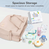 R for Rabbit Diaper Bag Caramello Tote Beige