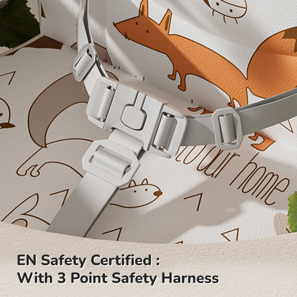 R For Rabbit Booster Chair Candy Pop Booster Chair Beige