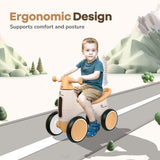 R For Rabbit Speedster Glider Baby Ride On Car - Beige