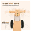 R For Rabbit Speedster Glider Baby Ride On Car - Beige