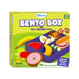 Purple Bento Box | Felt Pretend Play Food Items (ages 3-7)