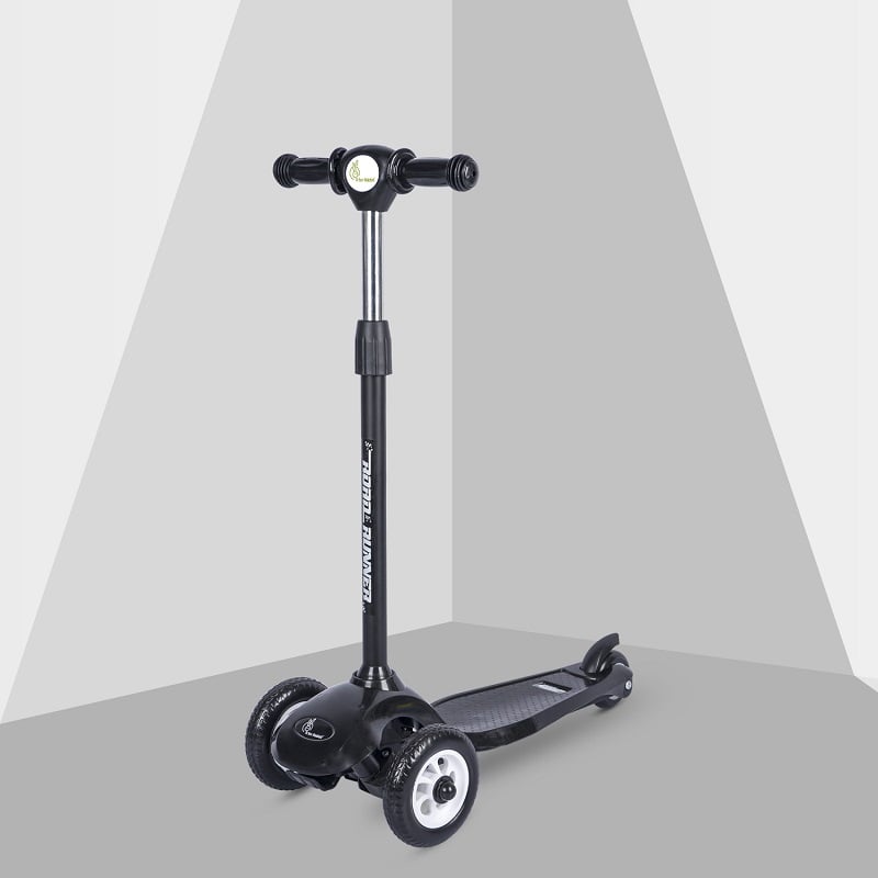 R For Rabbit Scooter Road Runner Junior Black
