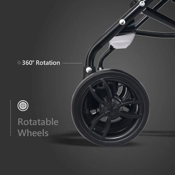 R for Rabbit Stroller Pixie Black Multi