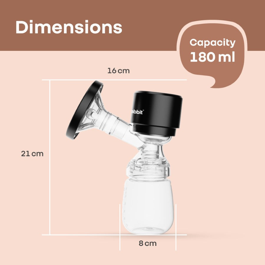 R For Rabbit Travel Friendly First Feed Nexa Breast Pump