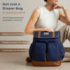 R For Rabbit Caramello Bold Hazel Stylish Mom Bag, Vegan Leather